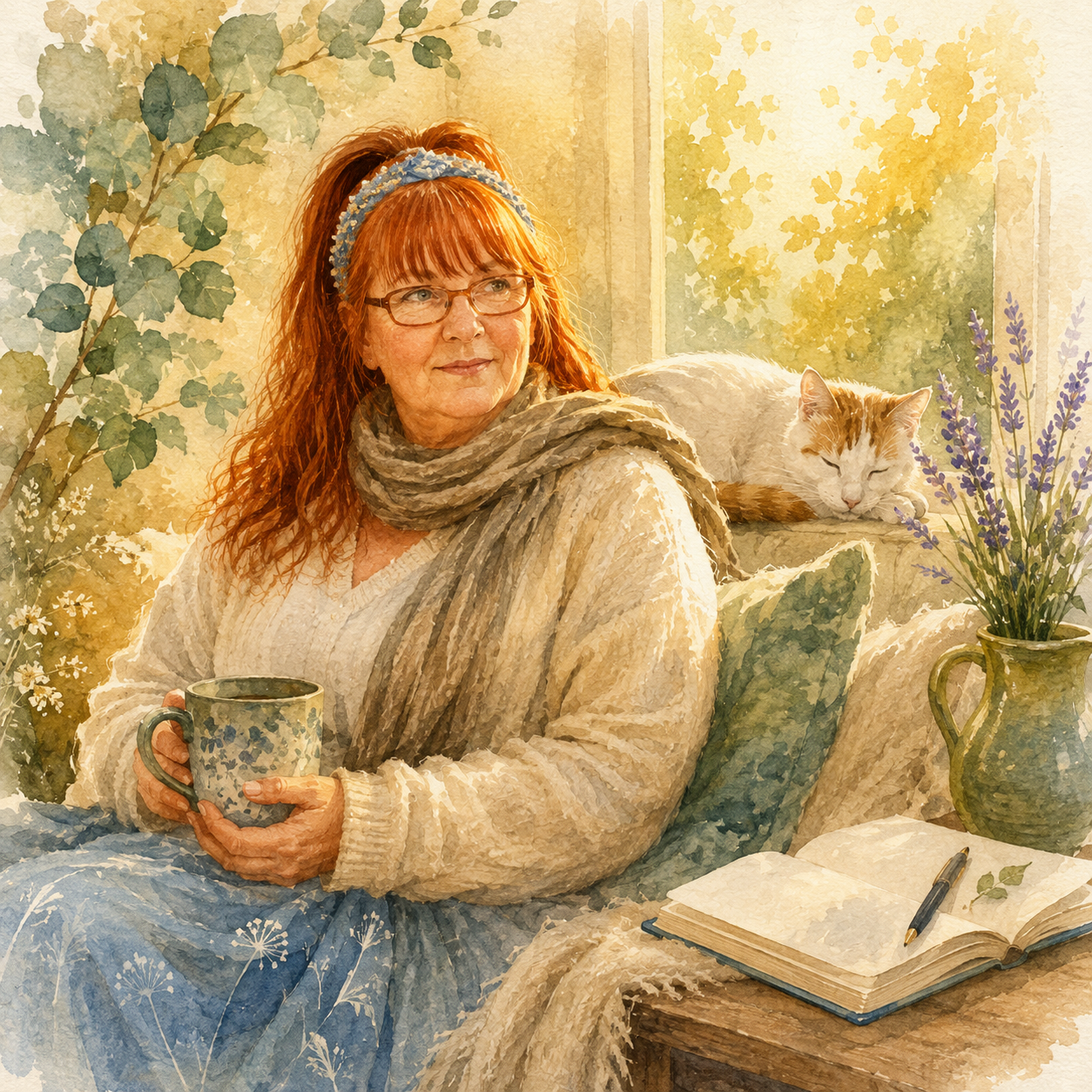 Karon-Phoenix, founder and host of Sit Awhile.